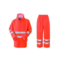 Arbeitsanzug Warnschutz Regenfest Rossini Hi-Vis HH309