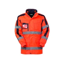 Arbeitsparka Multitaschen Warnschutz Rossini Fresnel Hi-Vis HH225