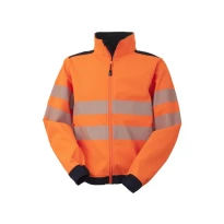 Arbeitsjacke Warnschutz Stretch Rossini Softshell Hi-Vis HH236