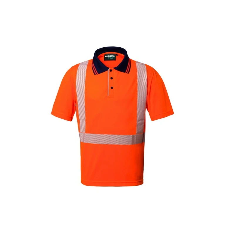 Arbeitspoloshirt Warnschutz Rossini Siegel Hi-Vis HH228
