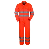 Arbeitsoverall Warnschutz Multitaschen Rossini Hi-Vis A40117