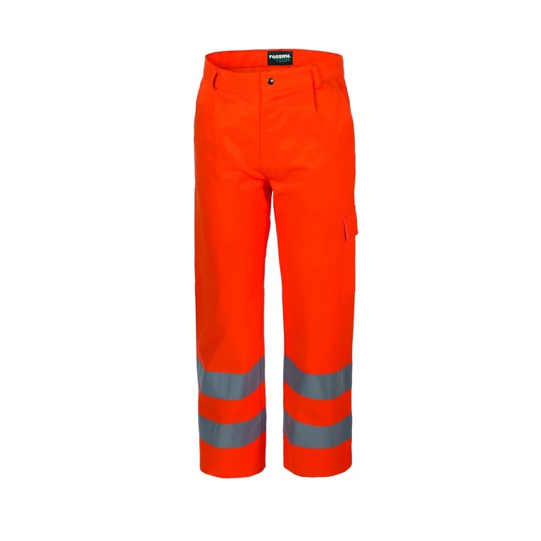 Arbeitshose Warnschutz Multitaschen Rossini Hi-Vis A00117