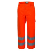 Arbeitshose Warnschutz Multitaschen Rossini Hi-Vis A00117
