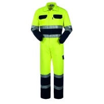 Arbeitsoverall Warnschutz Multitaschen Rossini Hi-Vis A40130 2