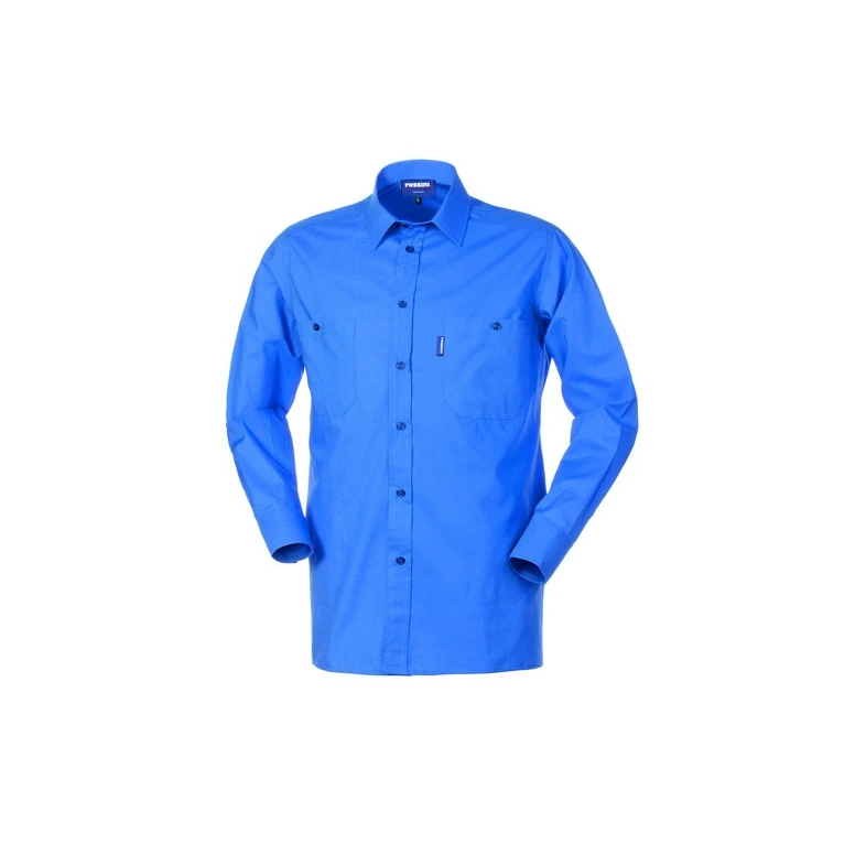 Arbeitshemd Langärm Rossini blaues HH002