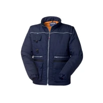Alles muss raus  - Arbeitsjacke Multitaschen Rossini Ronny HH217 Größe L Blau Schwarz