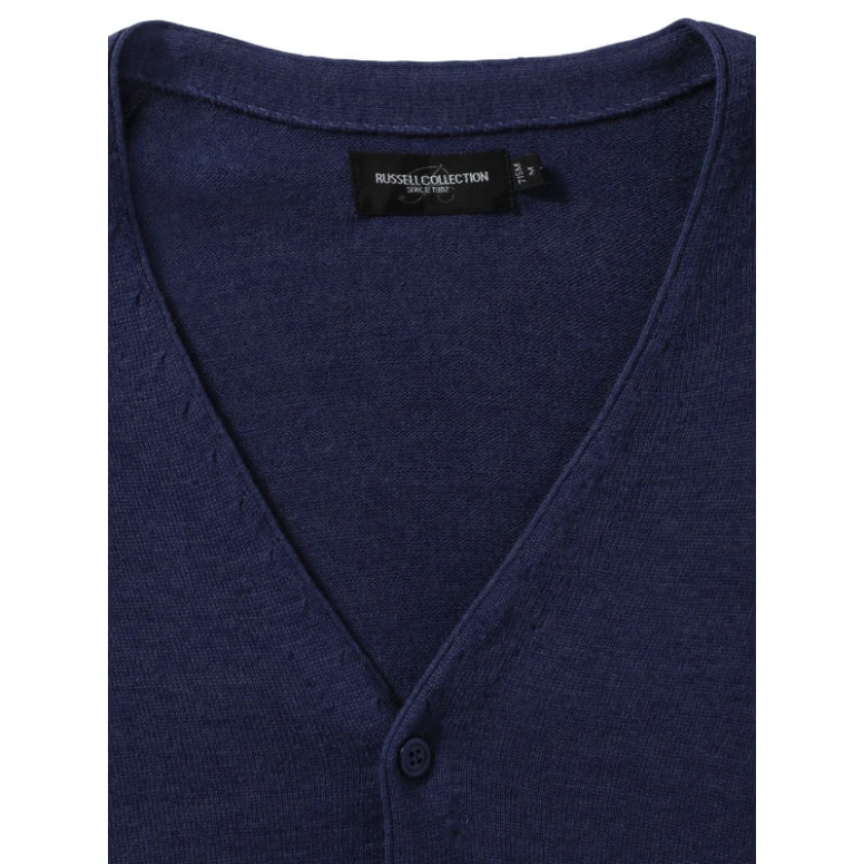 Arbeits-Strickcardigan mit V-Ausschnitt Russell - JE715M