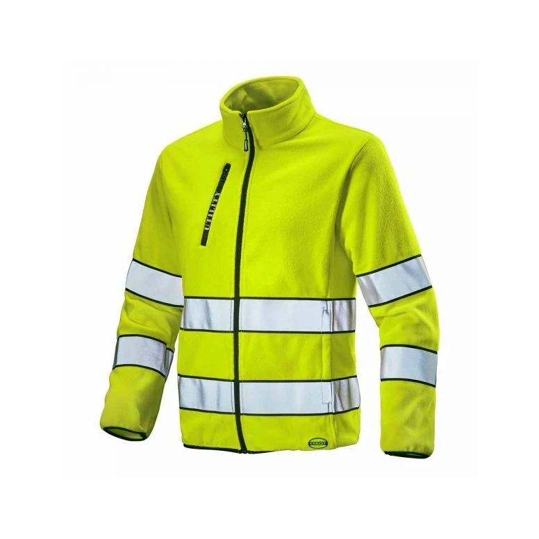 Kapuzensweatshirt mit Reißverschluss ACCELERATE SAFE, Unisex, Hi-vis