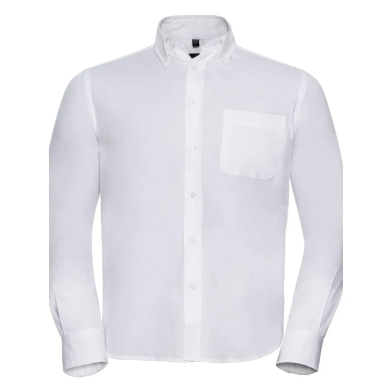 Klassisches Arbeitshemd mit langen Ärmeln Twill Russell - JE916M