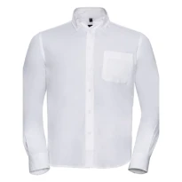 Klassisches Arbeitshemd mit langen Ärmeln Twill Russell - JE916M