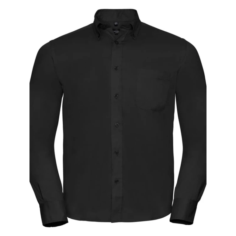 Klassisches Arbeitshemd mit langen Ärmeln Twill Russell - JE916M