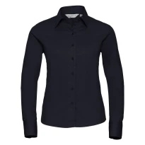 Klassisches Arbeitshemd mit langen Ärmeln Twill Damen Russell - JE916F