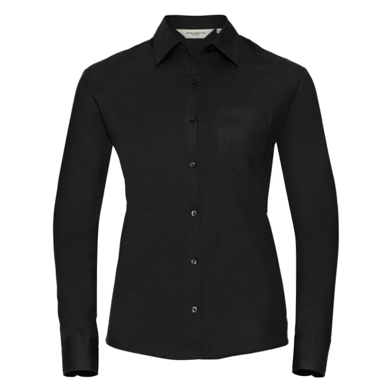 Langarm-Arbeitshemd Damen Russell - JE936F