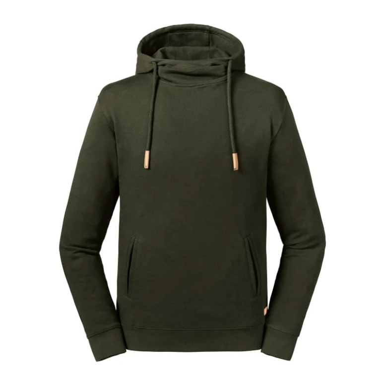 Arbeitssweatshirt mit hohem Kragen und Kapuze Russell - JE209M