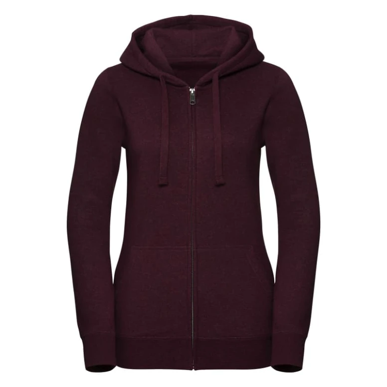Arbeitssweatshirt mit Kapuze und Reißverschluss Authentic Damen Russell - JE263F