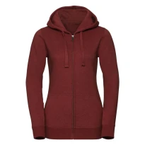 Arbeitssweatshirt mit Kapuze und Reißverschluss Authentic Damen Russell - JE263F