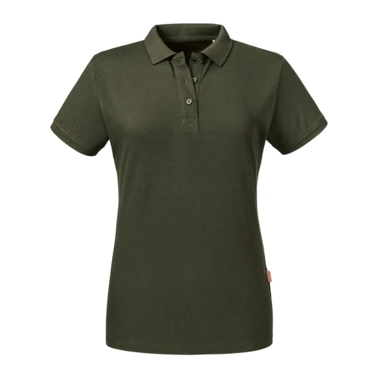 Arbeitspoloshirt aus reinem Bio Damen Russell - JE508F