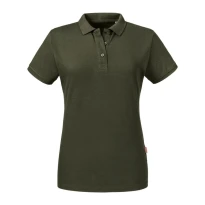 Arbeitspoloshirt aus reinem Bio Damen Russell - JE508F