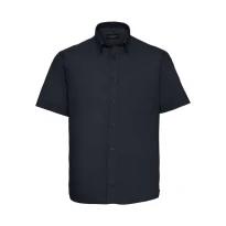 Klassisches Arbeitshemd mit kurzen Ärmeln 100% Baumwolle Twill Russell - JE917M
