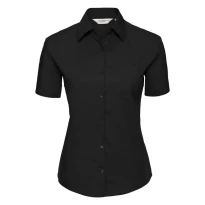 Kurzam-Arbeitshemd Damen 100% Baumwolle Russell - JE937F