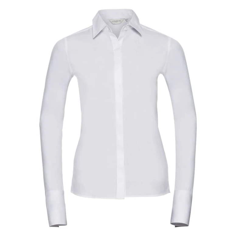 Ultimate Stretch Arbeitshemd mit langen Ärmeln Damen Russell - JE960F
