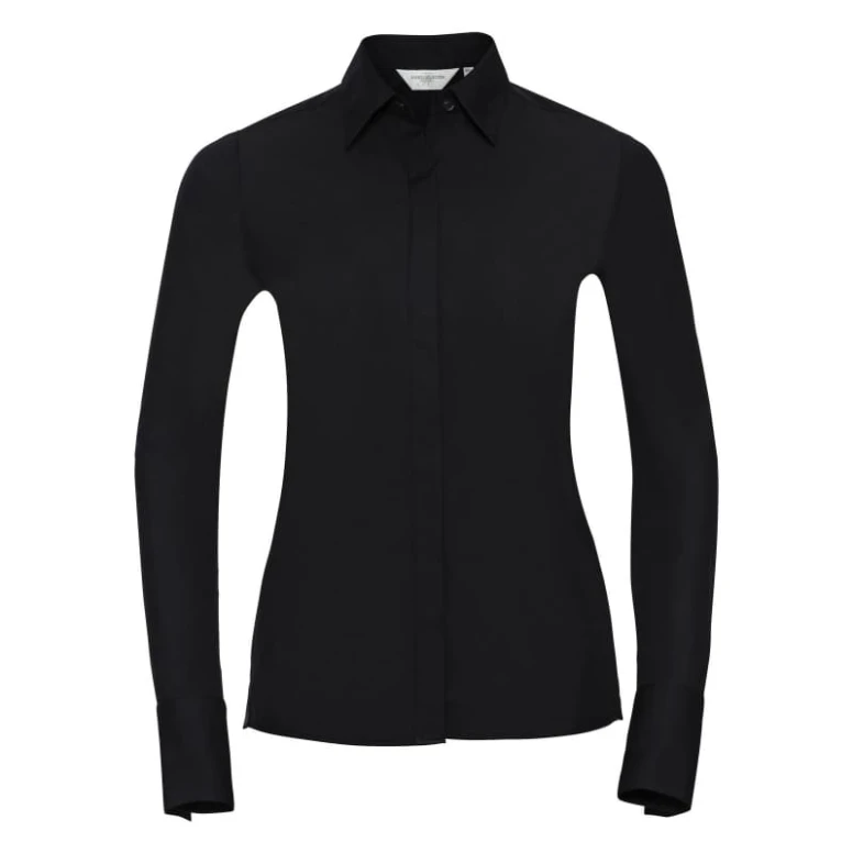 Ultimate Stretch Arbeitshemd mit langen Ärmeln Damen Russell - JE960F