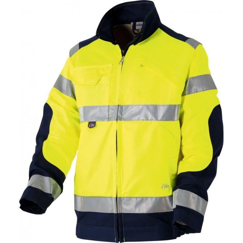 Arbeitsjacke Warnschutz Multitaschen Molinel Luklight Leicht 0463.2663.158