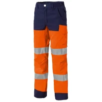 Arbeitshose Warnschutz Multitaschen Molinel Luklight Leicht 0464.2663.158