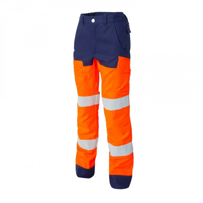 Arbeitshose mit Knieschonern Warnschutz Klasse 2 Molinel Luklight 0246.2351.158