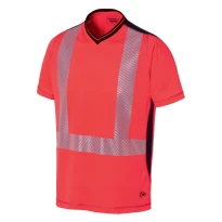 Kurzam-Arbeits-T-Shirt Warnschutz Anti-UV Molinel Luklight 0471.9999.065