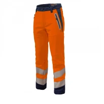 Arbeitshose Softshell Warnschutz Stretch Multitaschen Molinel Luklight 0794.9999.065