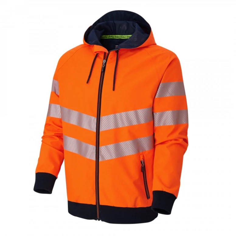 Arbeits-Windjacke Warnschutz Regendicht Multitaschen Molinel Luklight 0517.9999.094