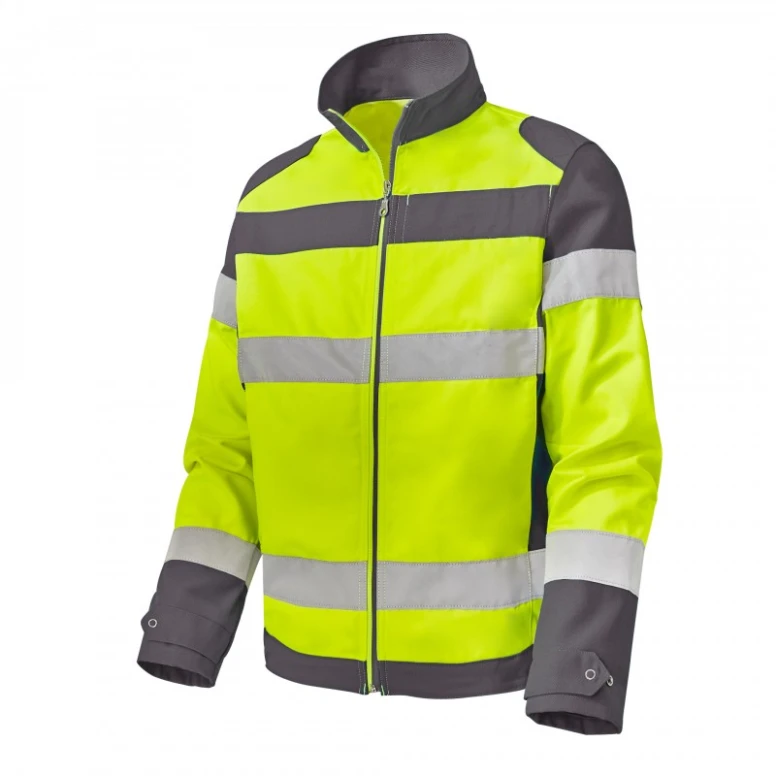 Arbeitsjacke Warnschutz Multitaschen Molinel Fluopro FLUOBN72ASJ/MA