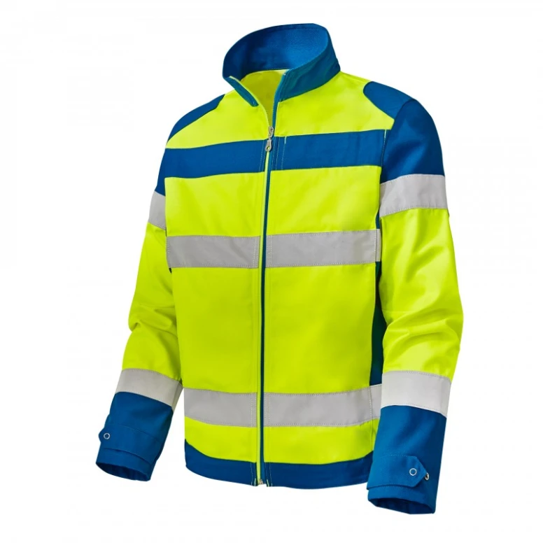 Arbeitsjacke Warnschutz Multitaschen Molinel Fluopro FLUOBN72ASJ/MA