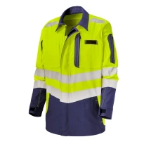 Arbeitsjacke Warnschutz Multitaschen Molinel Roady 12ROVEASJF/MA