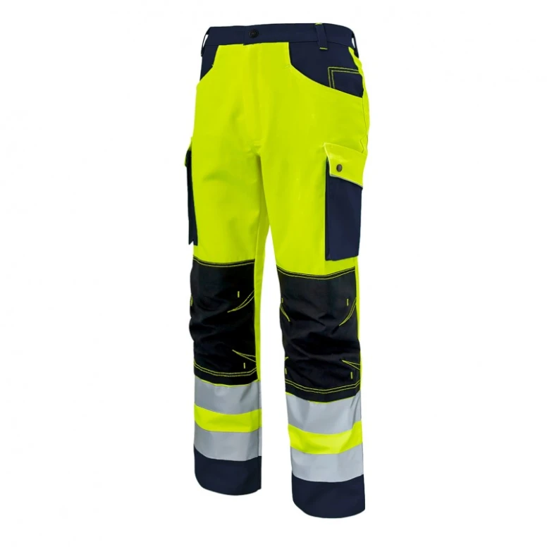 Arbeitshose mit Knieschonern Warnschutz Multitaschen Molinel Roady 12ROPNPGJF/MA