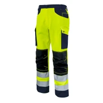 Arbeitshose mit Knieschonern Warnschutz Multitaschen Molinel Roady 12ROPNPGJF/MA