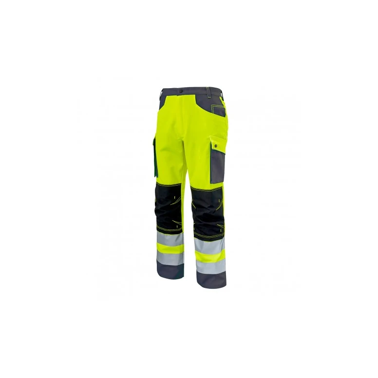 Arbeitshose mit Knieschonern Warnschutz Multitaschen Molinel Roady 12ROPNPGJF/MA