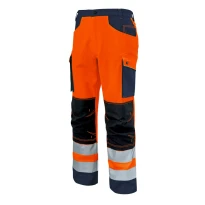 Arbeitshose mit Knieschonern Warnschutz Multitaschen Molinel Roady 12ROPNPGJF/MA