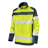 Arbeitsjacke Mehrfachschutz Warnschutz Multitaschen Molinel Roady Safeline SAFEBN88ASO/NA