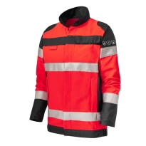 Arbeitsjacke Mehrfachschutz Warnschutz Multitaschen Molinel Roady Safeline SAFEBN88ASO/NA