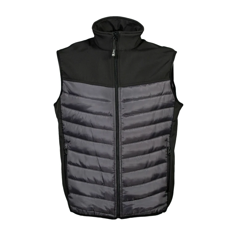 Gepolsterte Arbeitsweste Softshell Multitaschen JRC Oslo 994141