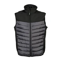 Gepolsterte Arbeitsweste Softshell Multitaschen JRC Oslo 994141