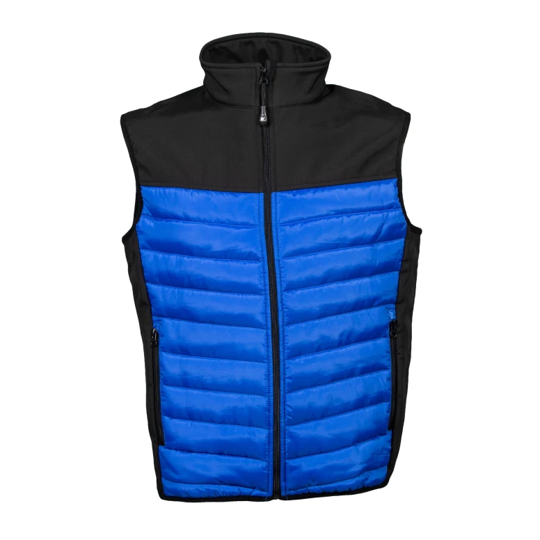 Gepolsterte Arbeitsweste Softshell Multitaschen JRC Oslo 994141