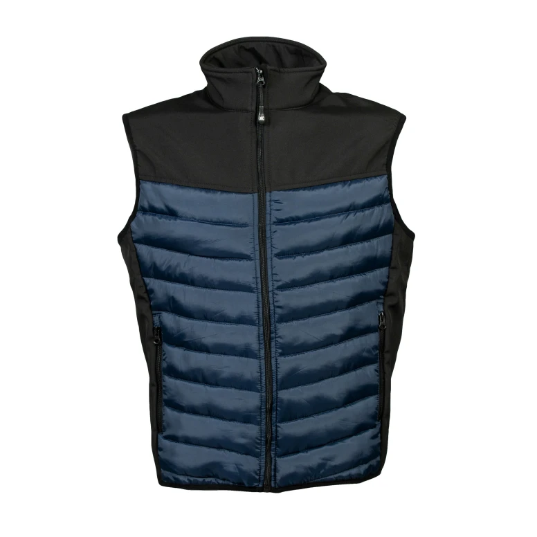 Gepolsterte Arbeitsweste Softshell Multitaschen JRC Oslo 994141