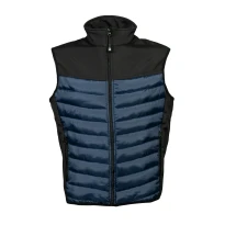 Gepolsterte Arbeitsweste Softshell Multitaschen JRC Oslo 994141
