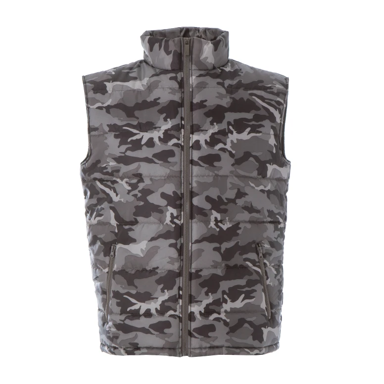 Gepolsterte Arbeitsweste Multitaschen JRC New Shanghai Camouflage 990468