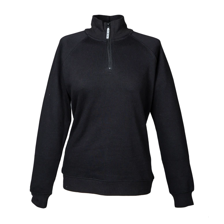 Arbeitssweatshirt mit kurzem Reißverschluß JRC Kioto Damen 993180