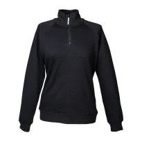 Arbeitssweatshirt mit kurzem Reißverschluß JRC Kioto Damen 993180