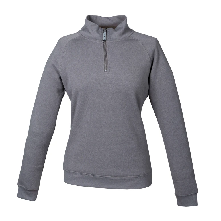 Arbeitssweatshirt mit kurzem Reißverschluß JRC Kioto Damen 993180